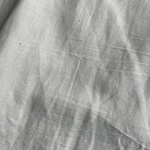 Vintage UNITI Casuals Cream Embroidered Linen Sleeveless Top 1X - Picture 6 of 6